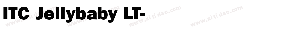 ITC Jellybaby LT字体转换